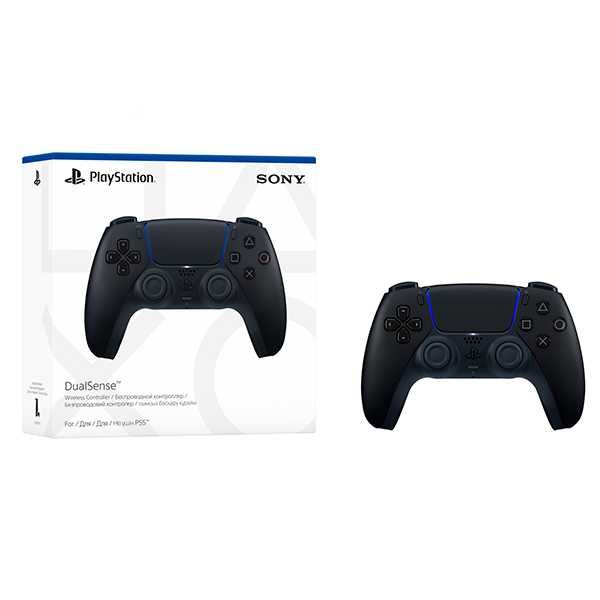 Оригинальный контроллер PlayStation DualSense Midnight Black PS5/PC