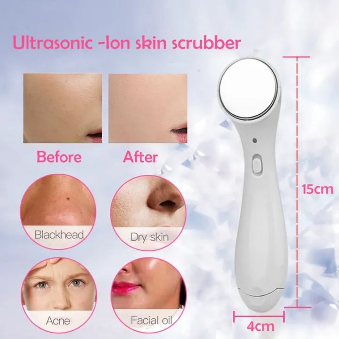 NOU Aparat de masaj facial cu ultrasunete pentru îngrijirea pielii