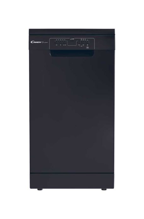 Нова черна свободностояща съдомиялна 45 см 10 комплекта Candy