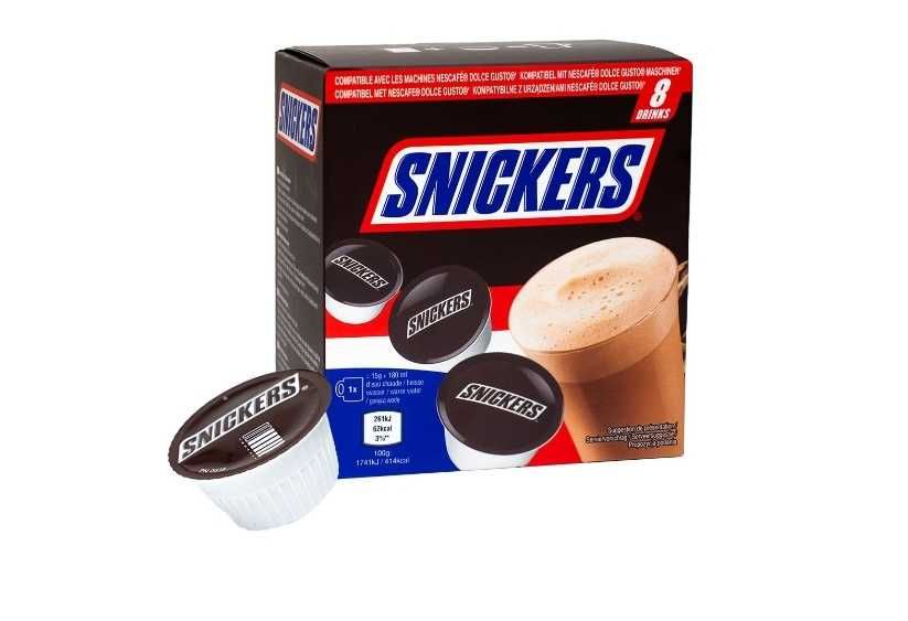 капсули snickers за кафемашина dolce gusto