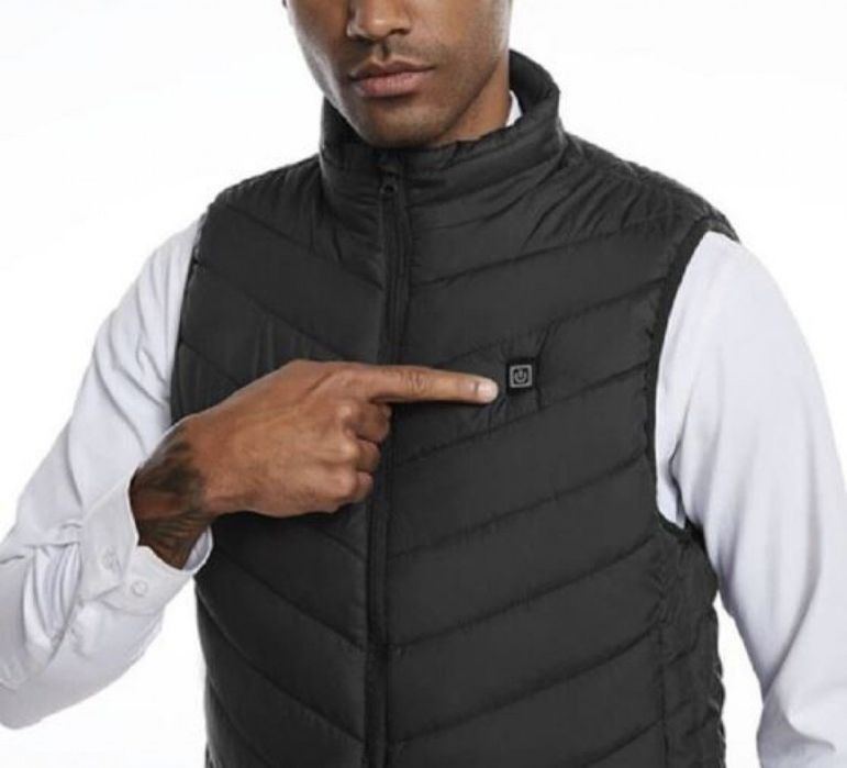 Електрическа жилетка с отопление HotVex USB Heated Vest – с 9 зони на
