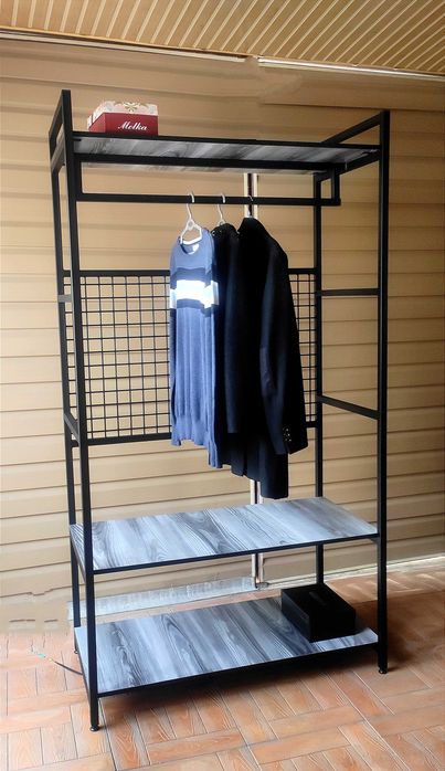 Стеллаж - гардероб в стиле Loft