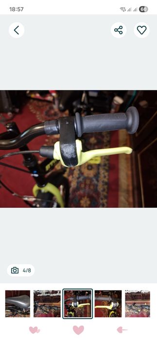 Bicicleta copii B' TWIN Hero 500 - 16 inch, stare foarte buna