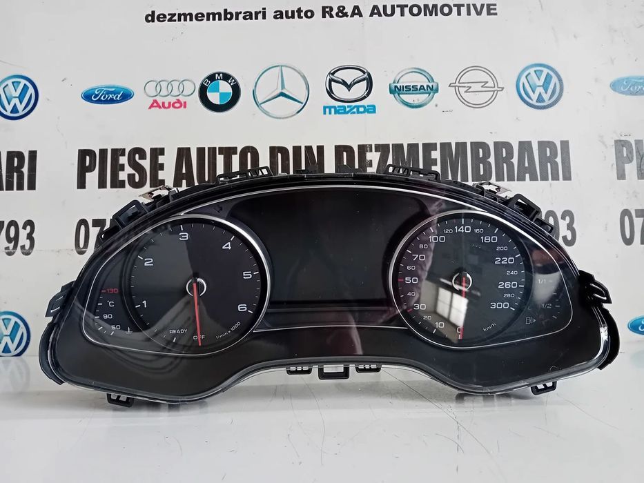 Ceasuri Bord Audi A6 4K C8 2.0 Tdi Automat 116.000 Km Volan Stanga Cod 4K0920771E