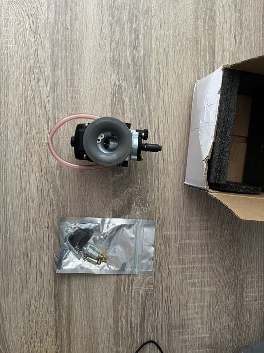 Карбуратор PHBG 19mm cable + lever choke