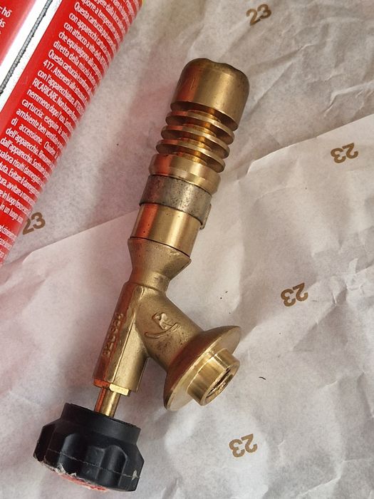 Arzator gaz Rothenberger - diuzaa înfundata