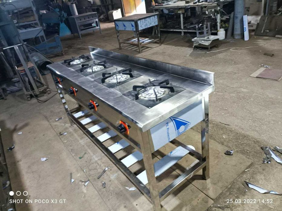 Gaz plita 6 konforka Газовая плита 3, 4, 6, конфорки