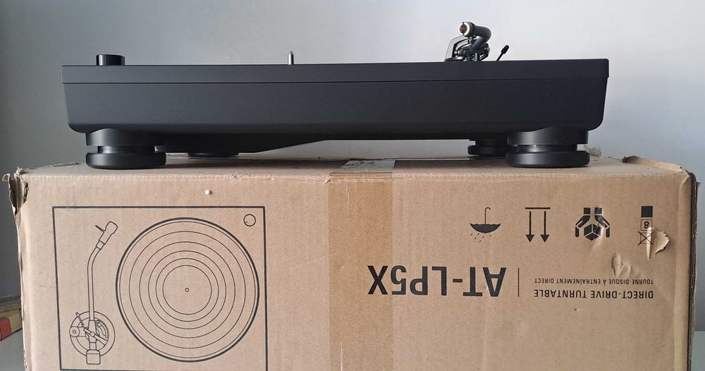 Pick-up Audio-Technica AT-LP5X Direct Drive – Baza Platan Capac Box