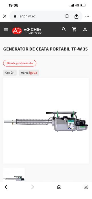 Foogger / Ceata Termica ,Antiinsecte,  TF 35