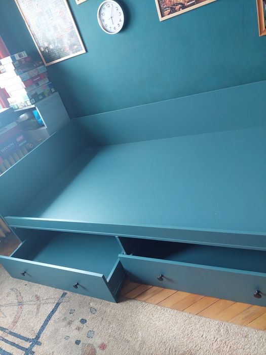 Divan din pal melaminat 120×200 cm, saltea INCLUSA