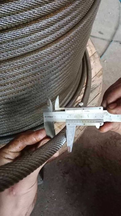 Канат стальной трос российский, Tros kanat rossiyskiy optom /Доставка