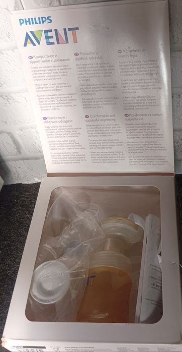 Ручной молокоотсос Philips Avent.