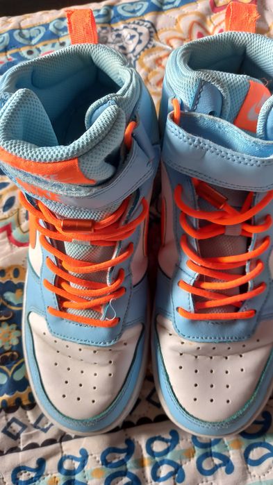 Ghete papuci copii Nike All Day Play în stare ok nr 38.5 tălpic 24 cm