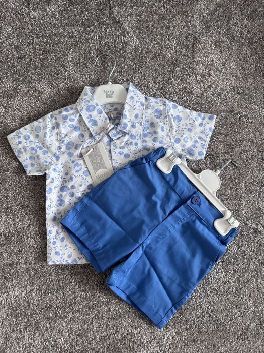 Чисто нов бебешки комплект за момче 3-6м