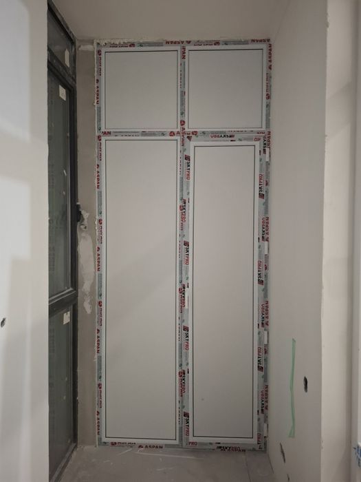 Пластиковые перегородки, окна, откосы ,балконы