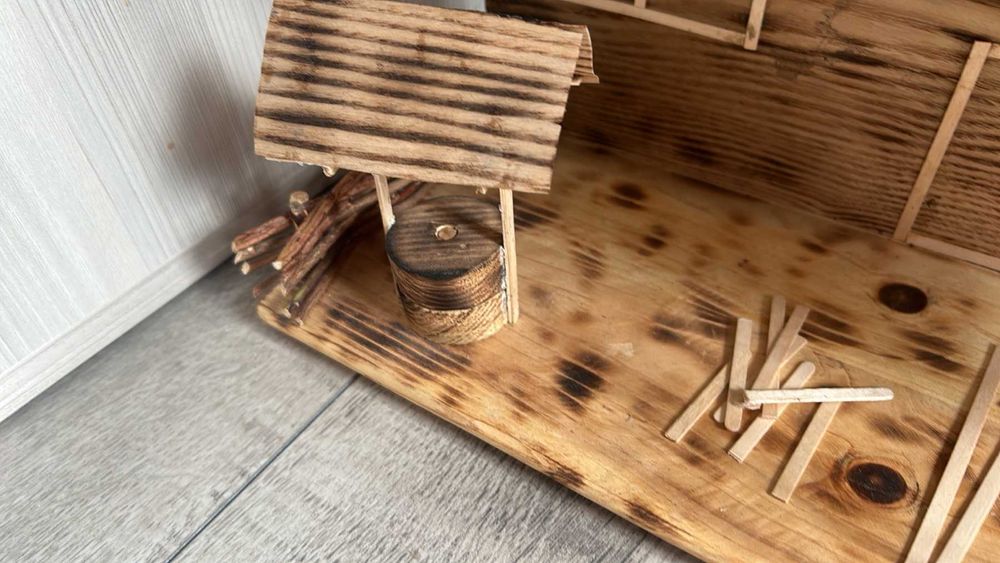 Ръчно изработена къщичка за ключове