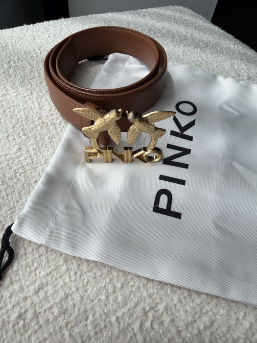 Оригинален кожен колан PINKO (размер XS)