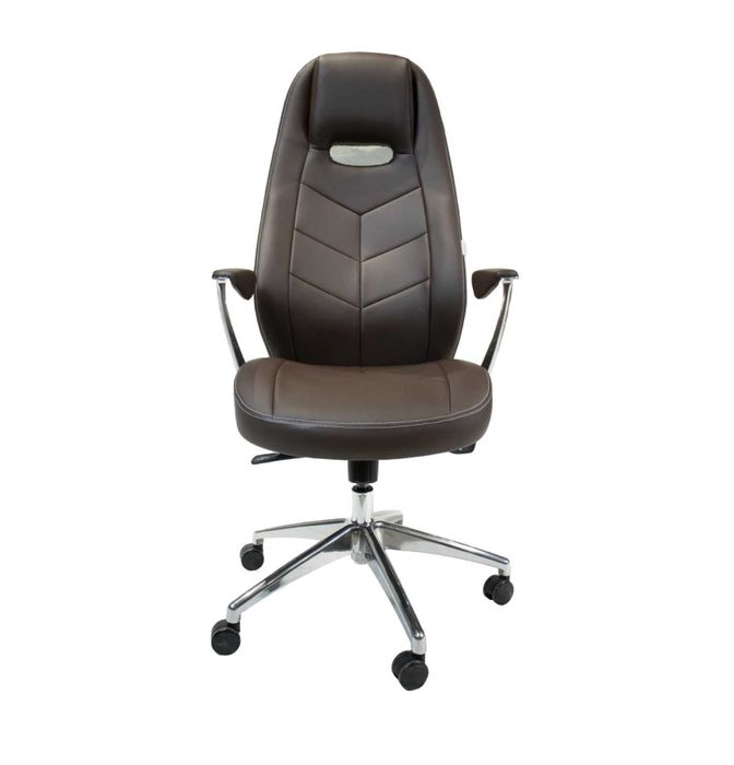 Руководительское кресло LOTUS коричневый с бесплатной доставкой