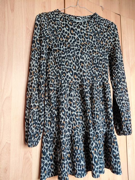 Рокля в леопардов принт