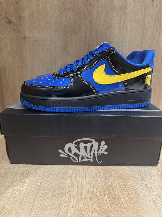 Syna World x Air Force 1 Blue/Black/Yellow