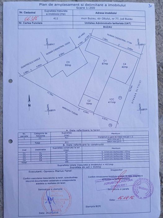 DE ÎNCHIRIAT SPATIU COMERCIAL - 600 mp - Proprietar - Str.Oltului, Nr.77, Buzau
