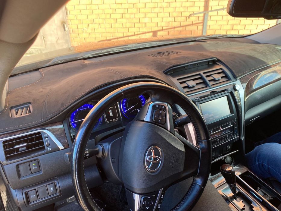 Накидка на панель из Алкантары