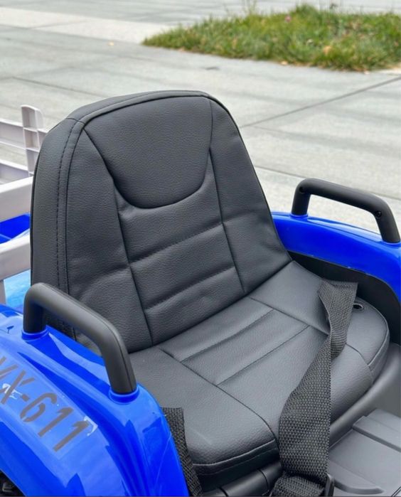 Балхаш синий трактор детский машина электромобиль