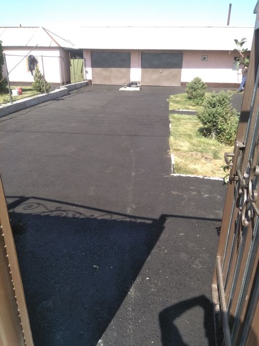 Асфальтирование, укладка асфальта