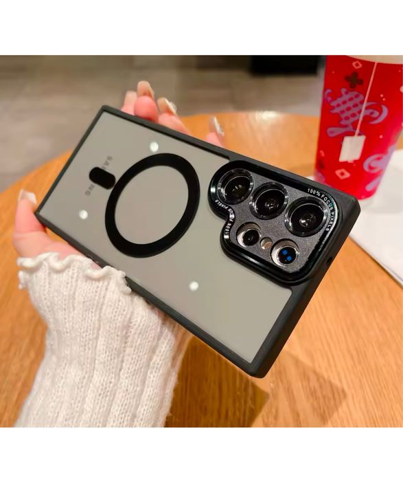 SAMSUNG S23/S24/PLUS/ULTRA - Husa Magsafe Pc Camera Protect