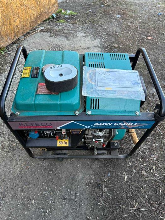 Дизельный генератор сварочный ALTECO ADW 6500 E