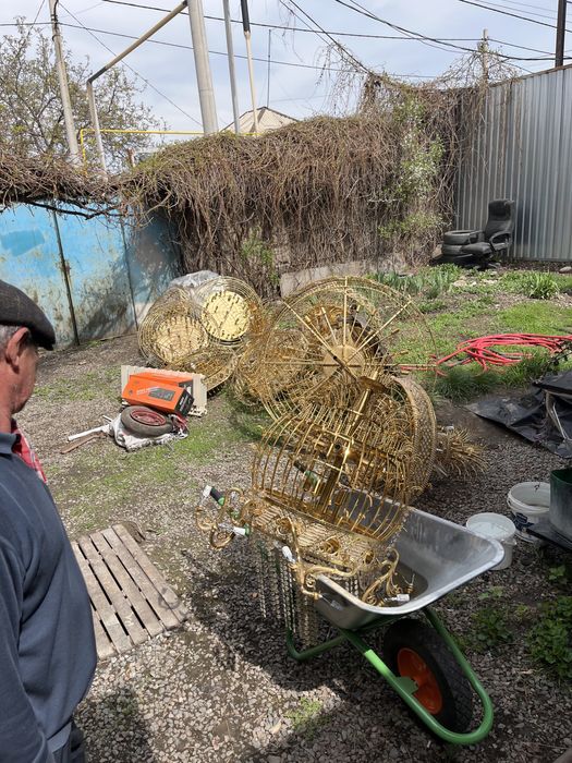 Люстра большая в зал торжеств в юрту