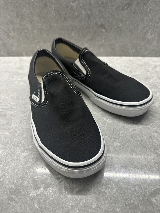 Vans clasic slip-on negri