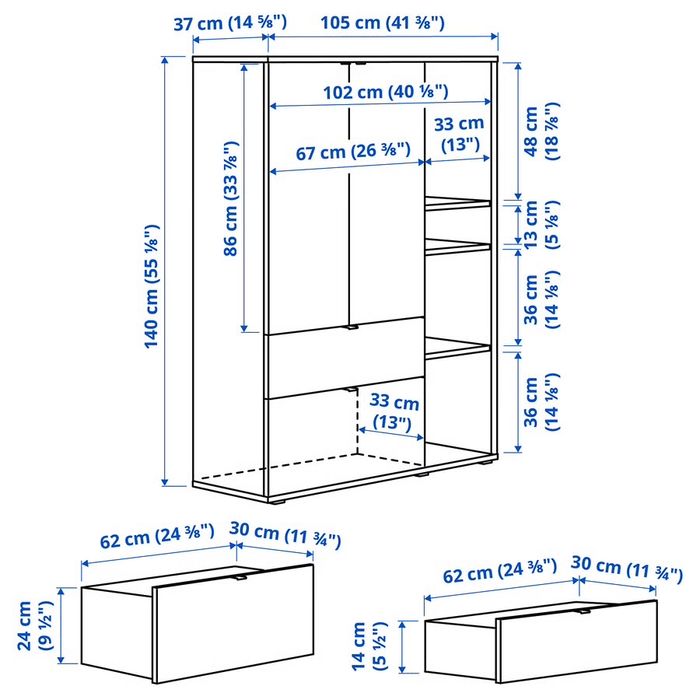 Vand Dulapior Ikea