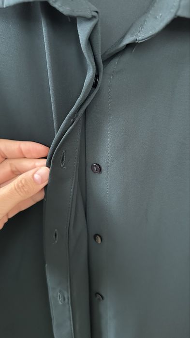 Тъмнозелена риза Zara