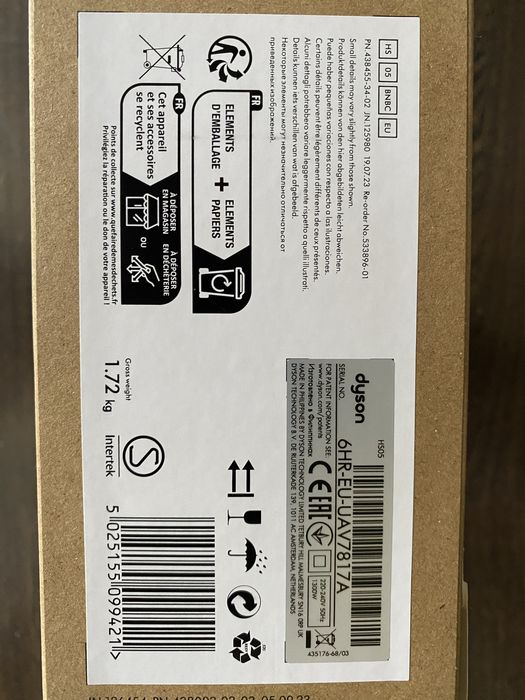 Vand Dyson HS05 Airwarp Origin