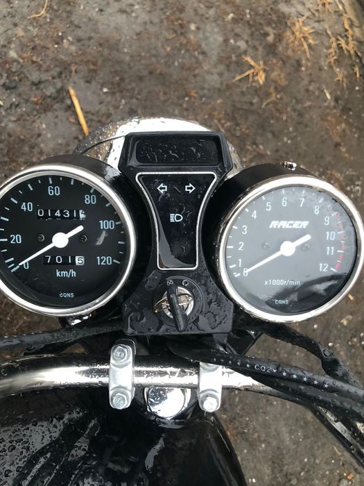 Мотоцикл пробег 1431км