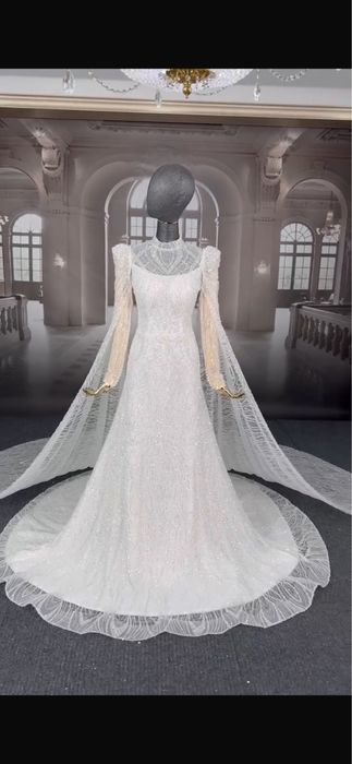 Продам свадебное платье почти новое