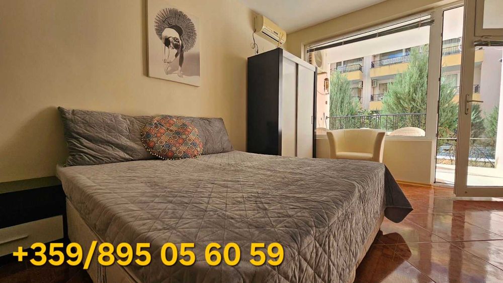 ЧИСТО НОВО! Прекрасно Студио с цел Инвестиция в к.к. Слънчев бряг