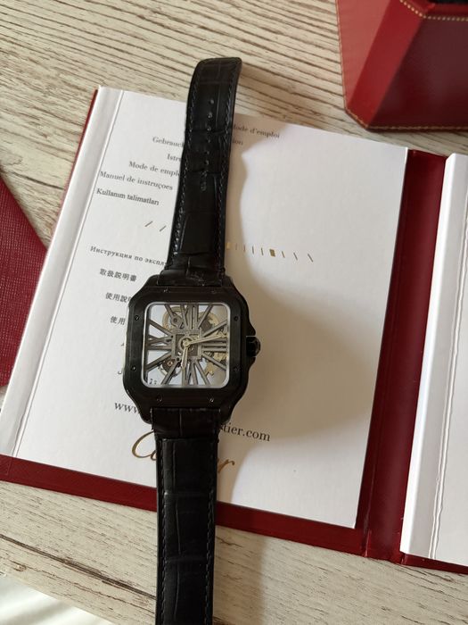 SE VINDE URGENT! Cartier Skeleton 9612MC
