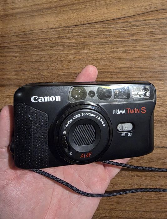 Canon Prima Twin S Aparat Foto Film Camera Point And Shoot Drumetie