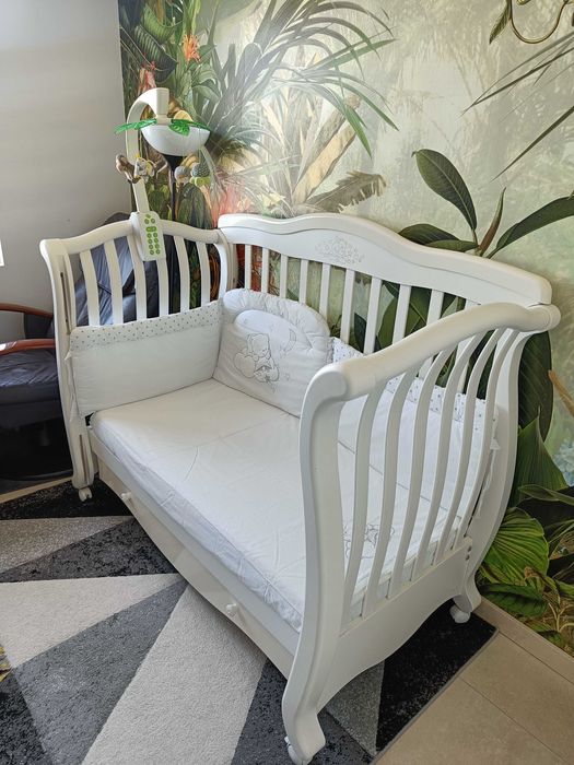 Масивен бук- бебешка кошара baby italy lux