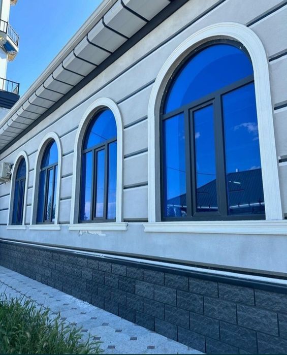 Пластик терезе витраждар жасаймыз