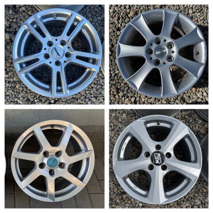 Jante 5x112 / R16 / Vw,Skoda,Seat,Audi,Mercedes - 4xSet-