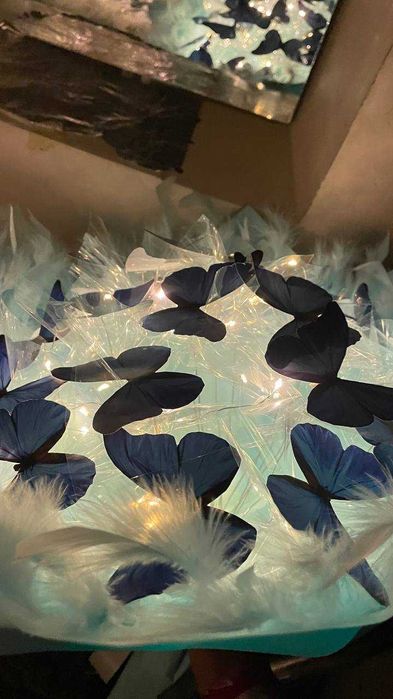 Kapalakli buketlar, Букет из бабочек