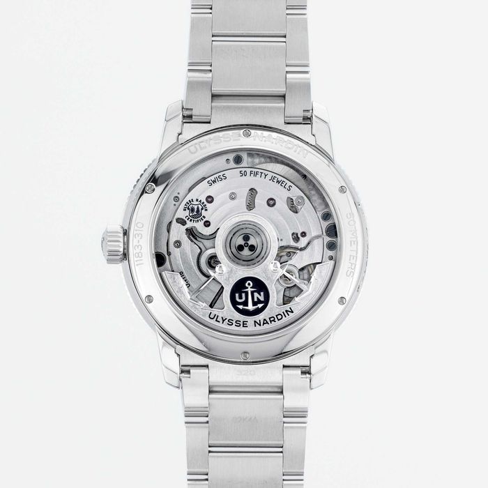 Ulysse Nardin Marine Torpilleur 42mm Blue dial 1183-310-7M/43