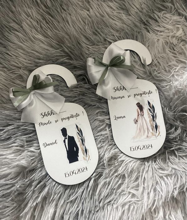 Agatatoare usa mire/mireasa