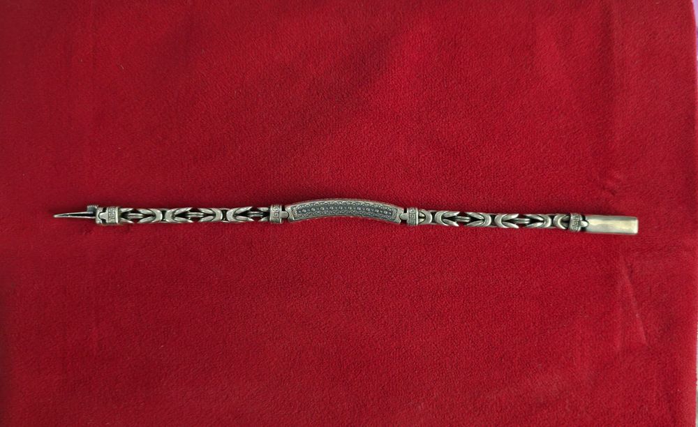 Браслет Византийском стиле Серебро 925 (Таиланд)