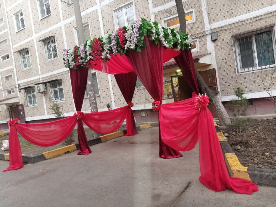 Ofarmaleniya офармления туй безаклари ва декоратциялари Шарли безаклар