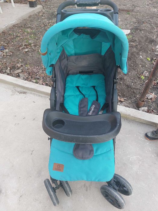 Детска лятна количка до 15кг. Тюркоаз