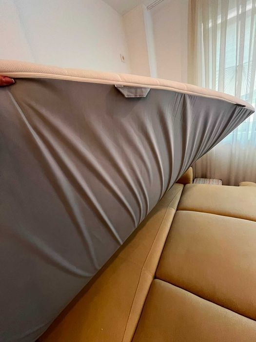 Saltea pat/topper canapea IKEA 140x200x12